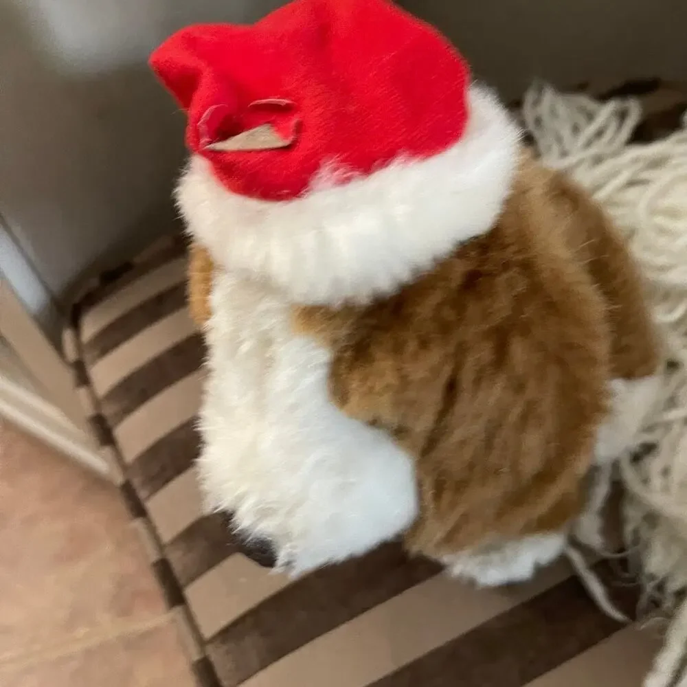 Vintage 90’s Christmas singing (barking) stuffed toy